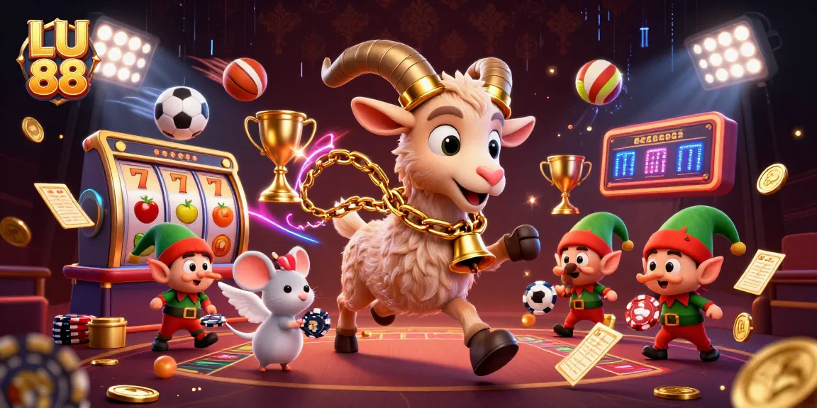 Engage in thrilling LU 88 adventures with vibrant casino elements and enchanting characters.