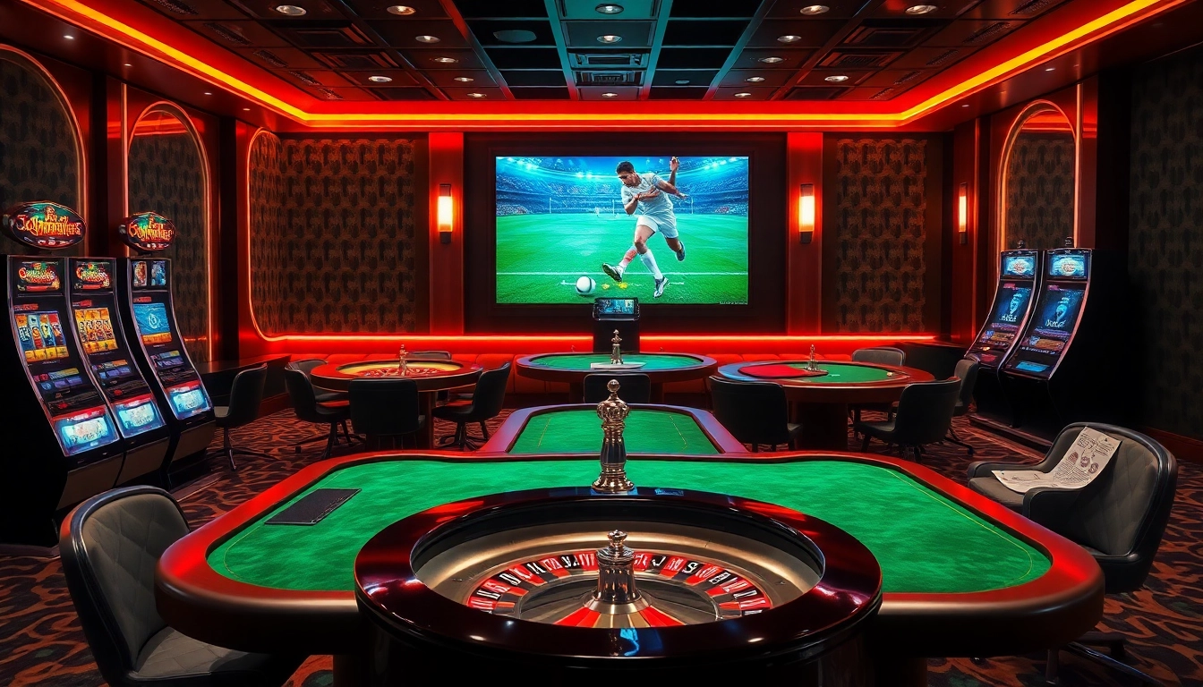 Cah blog ca khia tv features online gambling excitement with betting slips and vibrant casino visuals.
