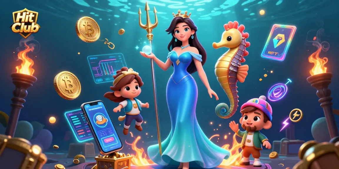 Experience the thrills of Hit Club with vibrant underwater gaming elements and stunning visuals.