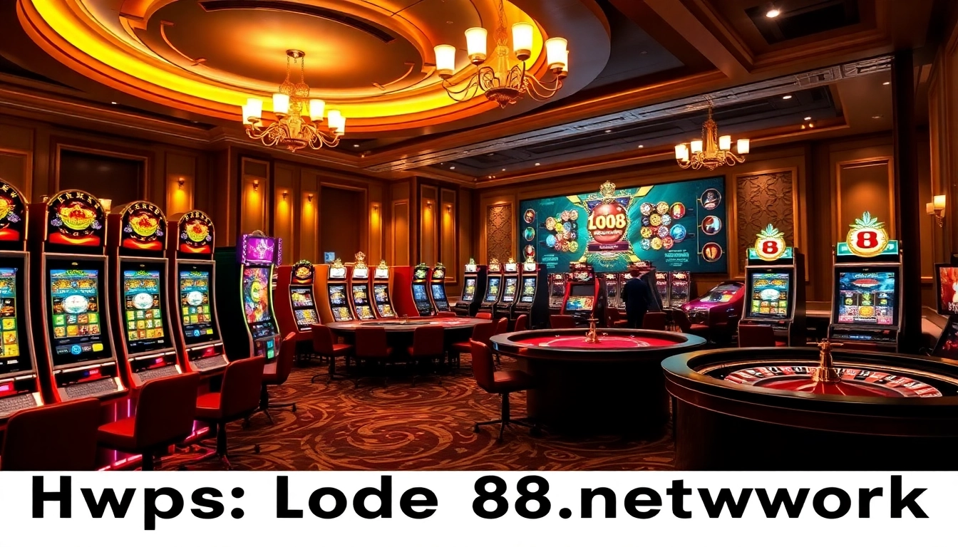 Experience lively casino action at https://lode88.network/ with vibrant slot machines and engaging gameplay.