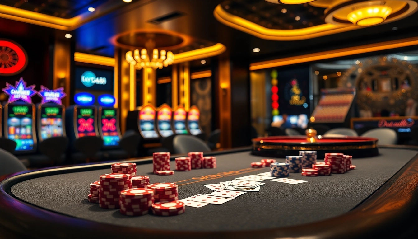 Experience the excitement of Da88 with vibrant casino games and luxurious ambiance.